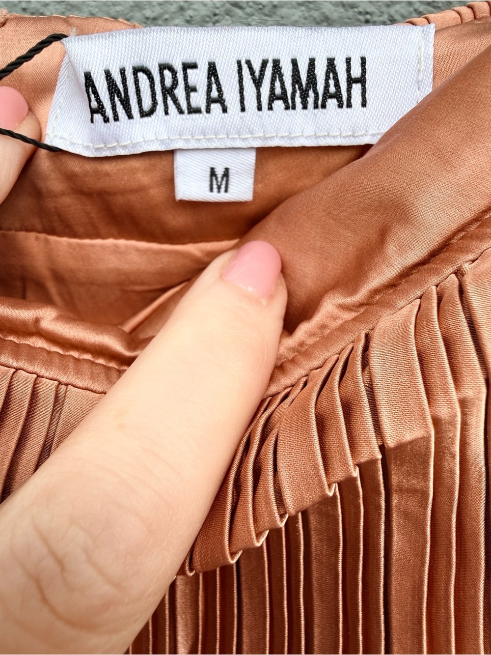 NWT - Andrea Iyamah Linea Pant, Size Medium - Picture 5 of 10